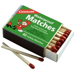 Allumettes étanches Coghlan's (pack de 4 boîtes)