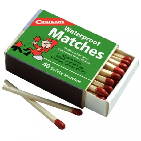 Allumettes étanches Coghlan's (pack de 4 boîtes) - 1