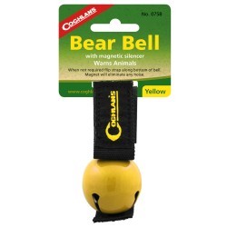 Cloche Bear Magnétique Jaune Coghlan's