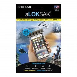 Pack 2 Sacs Waterproof 14 x 7 cm Loksak - 1