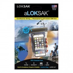 Pack 2 Sacs Waterproof 16 x 10 cm Loksak - 1