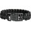 Bracelet Paracorde noir 18cm