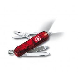 Couteau suisse Signature Lite Rouge Transparent Victorinox 58mm - 2