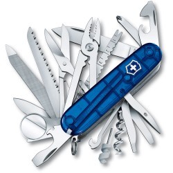 Couteau suisse Champ Bleu Transparent Victorinox 91mm - 2