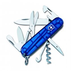 Couteau suisse Climber bleu transparent Victorinox 91mm - 1