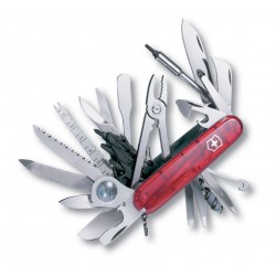 Couteau suisse Champ XLT Rouge Transparent Victorinox 91mm