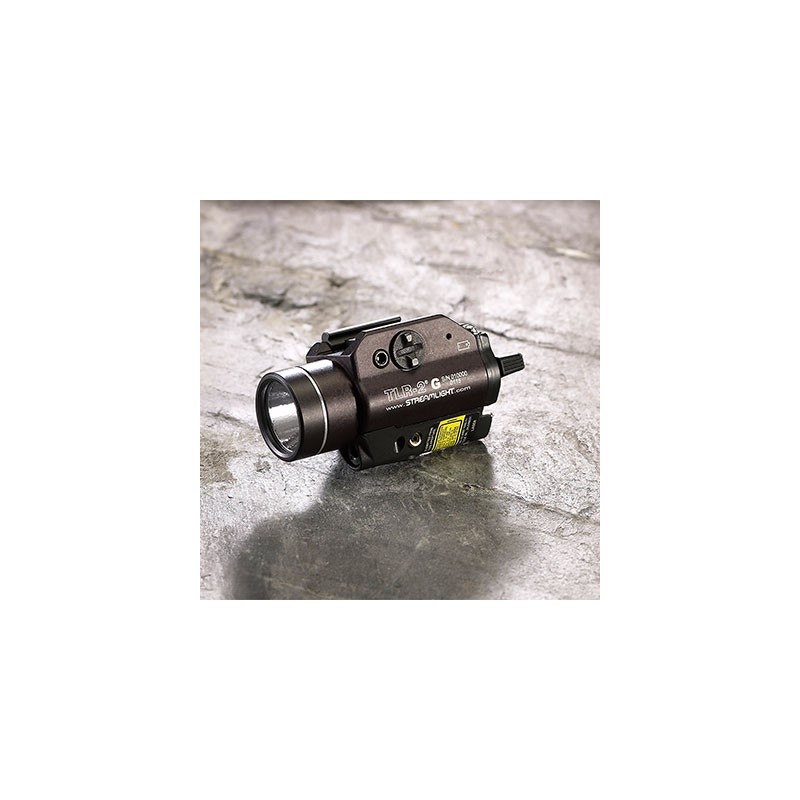 Streamlight - Lampe tactique TLR-2g + Laser vert - 300 Lumens - Noire -  Elite Airsoft