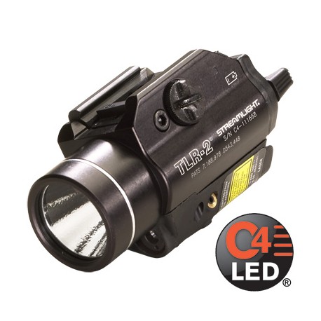 Lampe tactique Streamlight TLR-2 - Led blanche et Laser rouge - 1