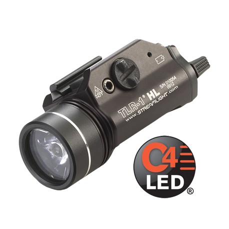 Lampe tactique Streamlight TLR-1 HL - Led blanche High Lumens - Strob - 1