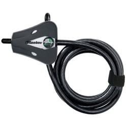 Câble python Master Lock noir - 2