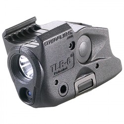 Lampe tactique Streamlight TLR-6 - Led blanche et Laser rouge montage sur Rail - 1