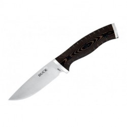 Couteau Buck Small Selkirk lame 9.8cm Lisse Satin manche Micarta - 853BRS - 2