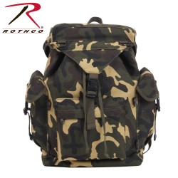 Sac à dos en toile Outdoorsman Rucksack de Rothco - Camo