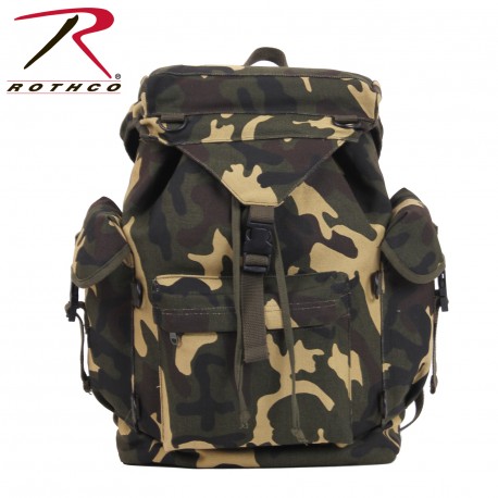 Sac à dos en toile Outdoorsman Rucksack de Rothco - Camo - 1