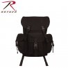 Sac à dos en toile Outfitter de Rothco - Noir - 1