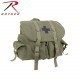 Sac à dos en toile Compact Vintage Weekender de Rothco -Vert Olive - 2