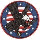Morale Patch American Eagle de Maxpedition - 2