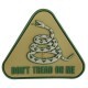 Morale Patch Don't Tread On Me Large de Maxpedition - 2