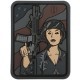 Morale Patch Soldier Girl de Maxpedition - 2