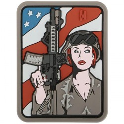 Morale Patch Soldier Girl de Maxpedition - 2