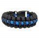 Bracelet Paracorde Ligne bleue Echo Tactical - 1