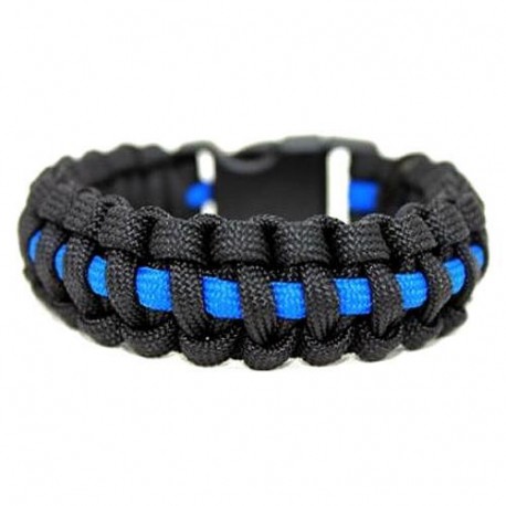 Bracelet Paracorde Ligne bleue Echo Tactical - 1