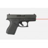 Laser tactique tige guide (rouge) LaserMax pour Glock 42