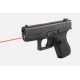 Laser tactique tige guide (rouge) LaserMax pour Glock 42 - 7