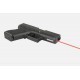 Laser tactique tige guide (rouge) LaserMax pour Glock 43 - 6
