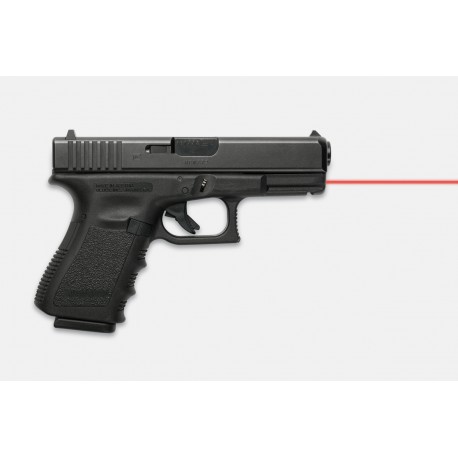 Laser tactique tige guide (rouge) LaserMax pour Glock 19-38 - 1