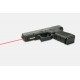 Laser tactique tige guide (rouge) LaserMax pour Glock 19 Gen4 - 6