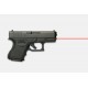 Laser tactique tige guide (rouge) LaserMax pour Glock 26-33 - 1