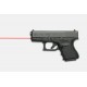 Laser tactique tige guide (rouge) LaserMax pour Glock 26 & 27 Gen4 - 2