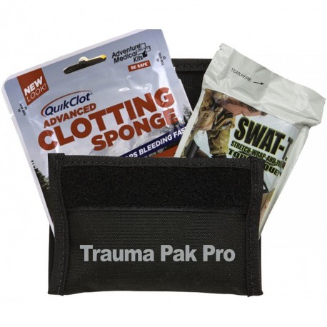 La trousse de traumatologie Trauma Pak Pro w/Quickclot et garrot - 1