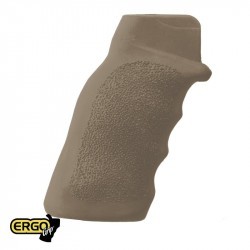 Crosse Tactical Deluxe Flat SureGrip Ergo Grips pour AR15 - Beige