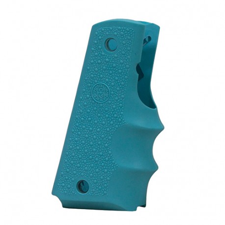 Grip crosse Colt Government sillons Aqua Hogue - 1