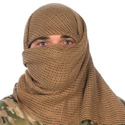 Voile de camouflage visage brun clair Snugpak