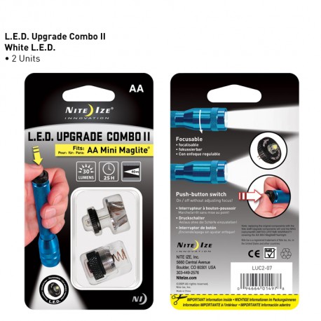 Kit transformation lampe LED mini Maglite Nite Ize - Conditions Extremes