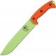 Couteau lame lisse verte venin Junglas Esee