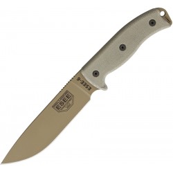 Couteau lame lisse Tactical terre foncée Model 6 Esee - 2