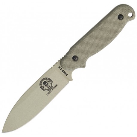 Couteau lame lisse desert tan Laser Strike Esee - 1