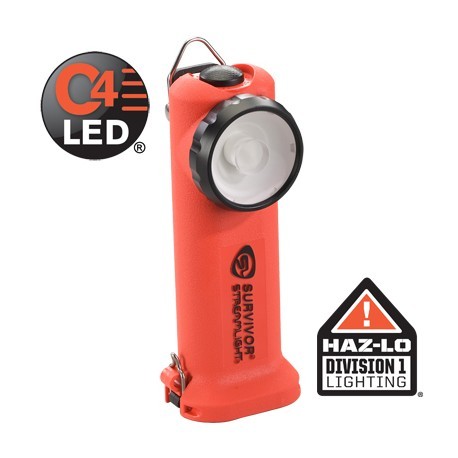 Lampe torche Led Survivor Alkaline Model Orange Streamlight - 1