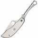 Couteau Scie Spyderco ClipiTools lame 5.1cm Lisse Satin manche Inox - C176PS - 2
