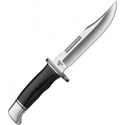 Couteau Buck 119 lame 15.2cm Lisse Satin manche Polymère - 119BKS - 1