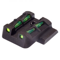 Hausse à fibre optique LiteWave pour S&W M&P Shield - HiViz