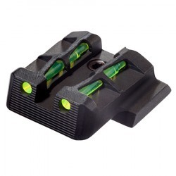 Hausse à fibre optique pour S&W M&P Full/Compact - HiViz - 1