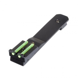 Hausse à fibre optique Dovetail pour fusil - HiViz - 1