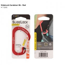 Mousqueton Slidelock Rouge 4 Nite Ize - 1