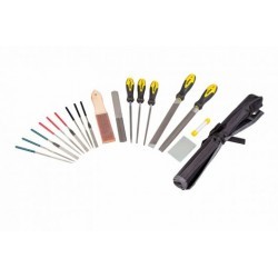 Kit de limes d'armurier professionnel Wheeler