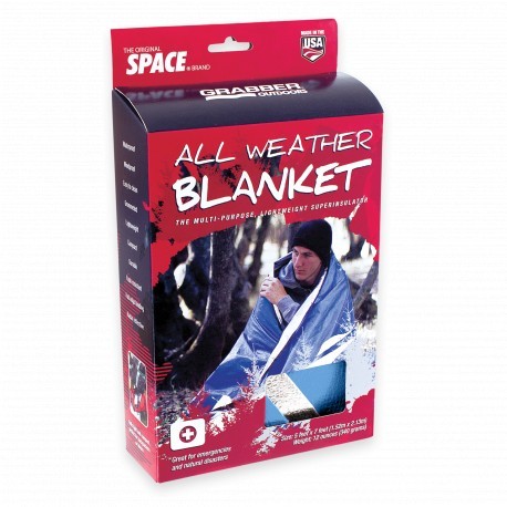 Couverture de survie Tout Temps Bleu Original Space - 1
